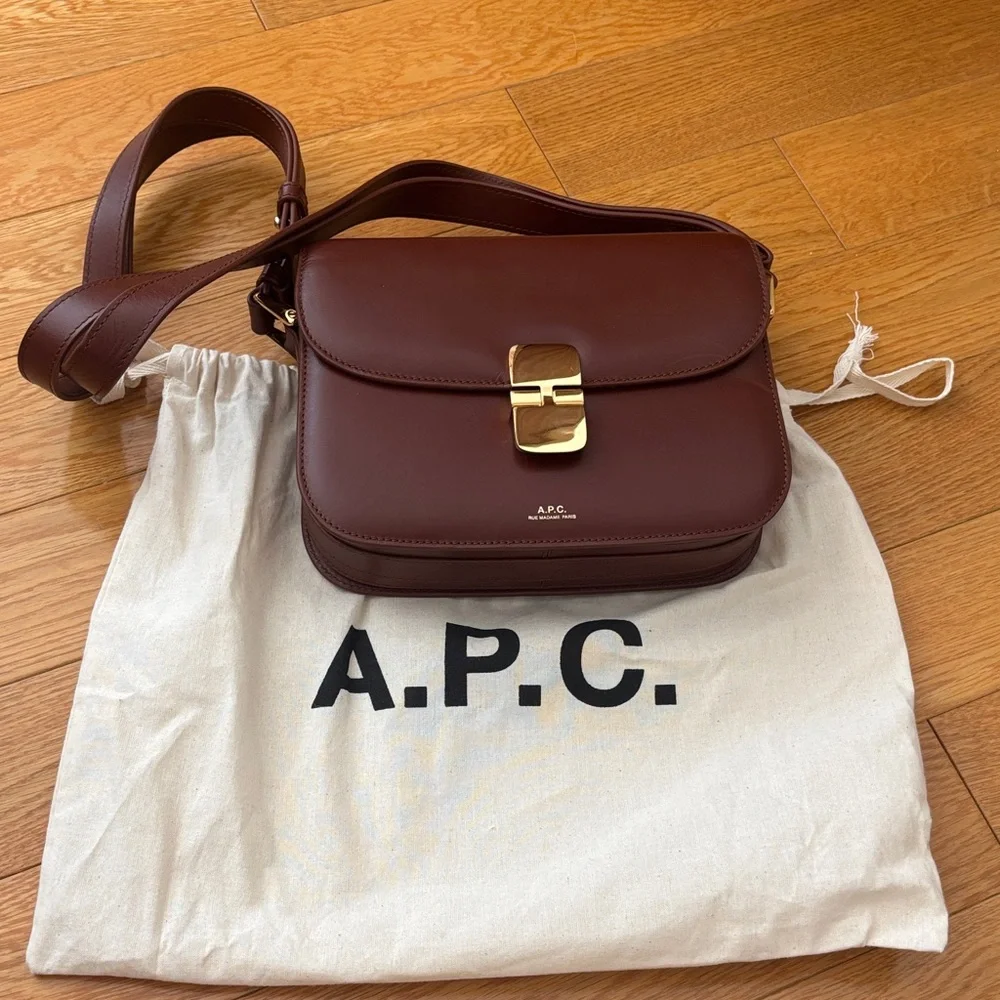 A.P.C. Small Grace Leather Shoulder Bag - Picture 2 of 7